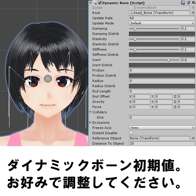 VRC 女性用ショートヘア#1-3セット
