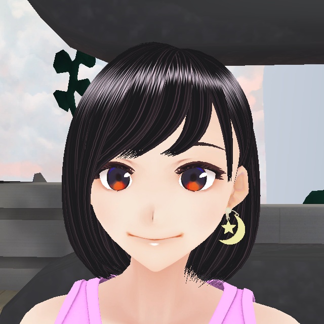 VRC 女性用ボブヘアー#3