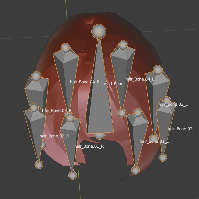 VRC 女性用ボブヘアー#3
