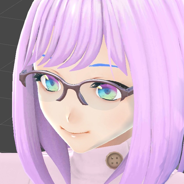 オーバル セルフレーム眼鏡#2セット