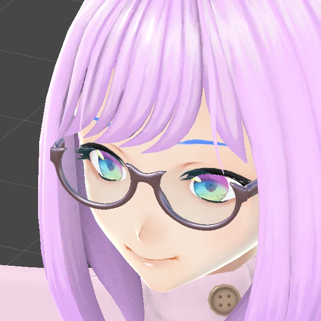 オーバル セルフレーム眼鏡#2セット