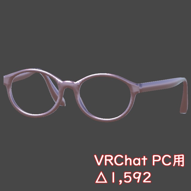 ボストン セルフレーム眼鏡#2セット