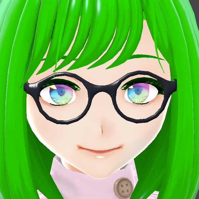 ラウンド セルフレーム眼鏡#2セット