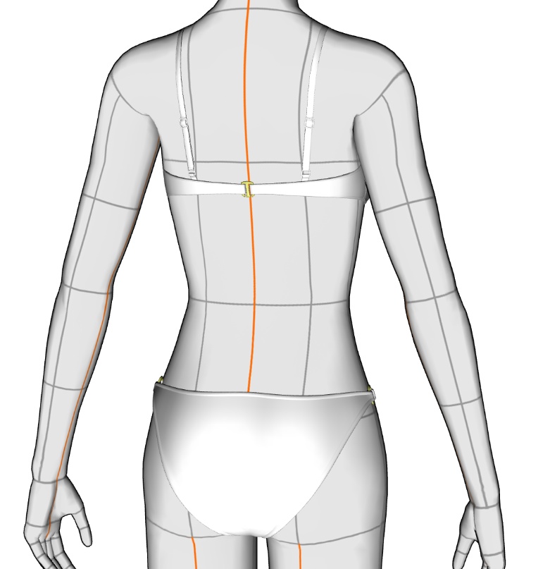 水着セット#2 クリスタ3D素材