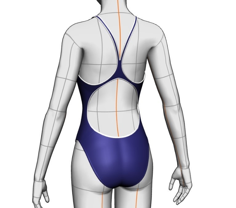 水着セット#4 クリスタ3D素材