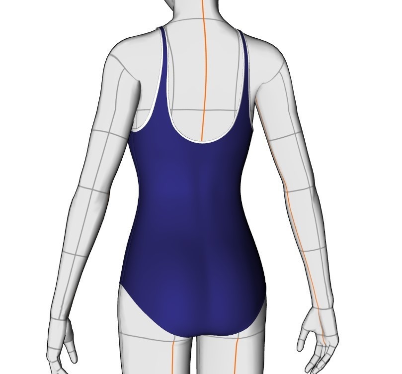 水着セット#4 クリスタ3D素材