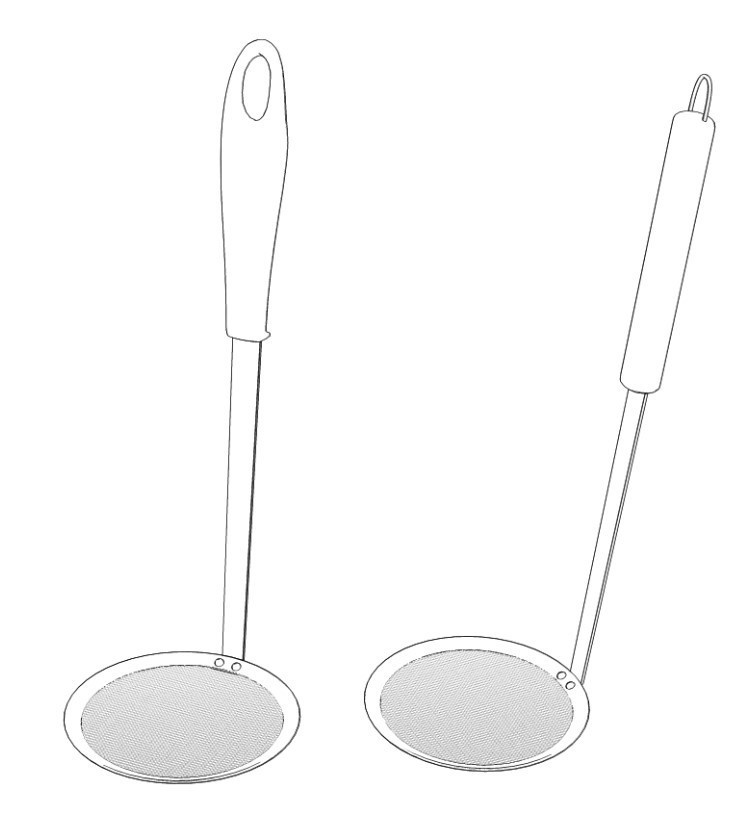 あく取り、カス揚げ