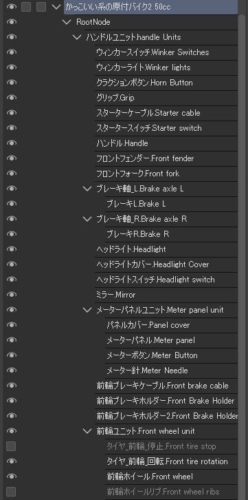 かっこいい系の原付バイク2 50cc