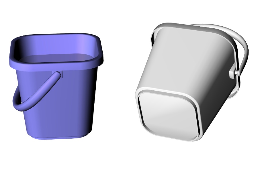 バケツ_bucket2 FBX