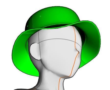 帽子セット2 FBX VRC