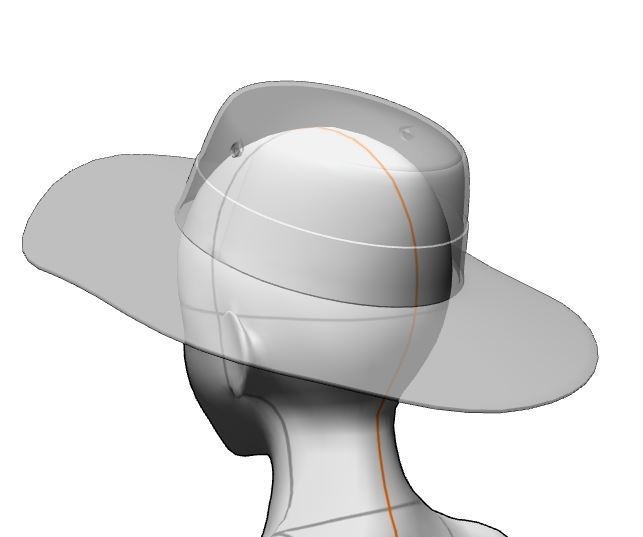 帽子セット2 FBX VRC