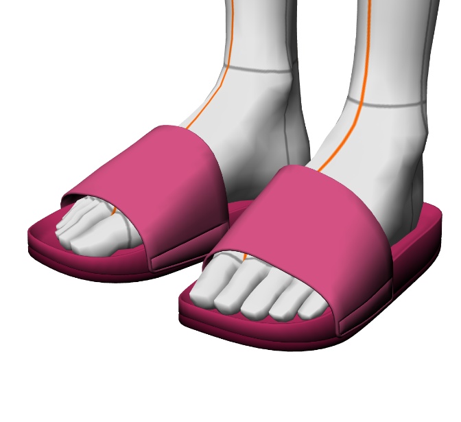 サンダルセット1 FBX VRC