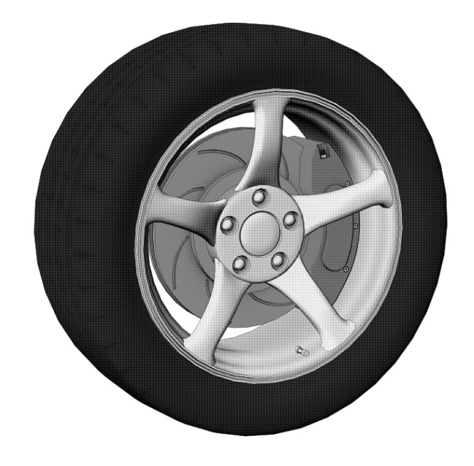 【3D素材】タイヤ&ホイールパック(スポーツ・カスタム・軽自動車全3種セット)