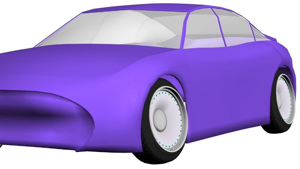 【3D素材】タイヤ&ホイールパック(スポーツ・カスタム・軽自動車全3種セット)