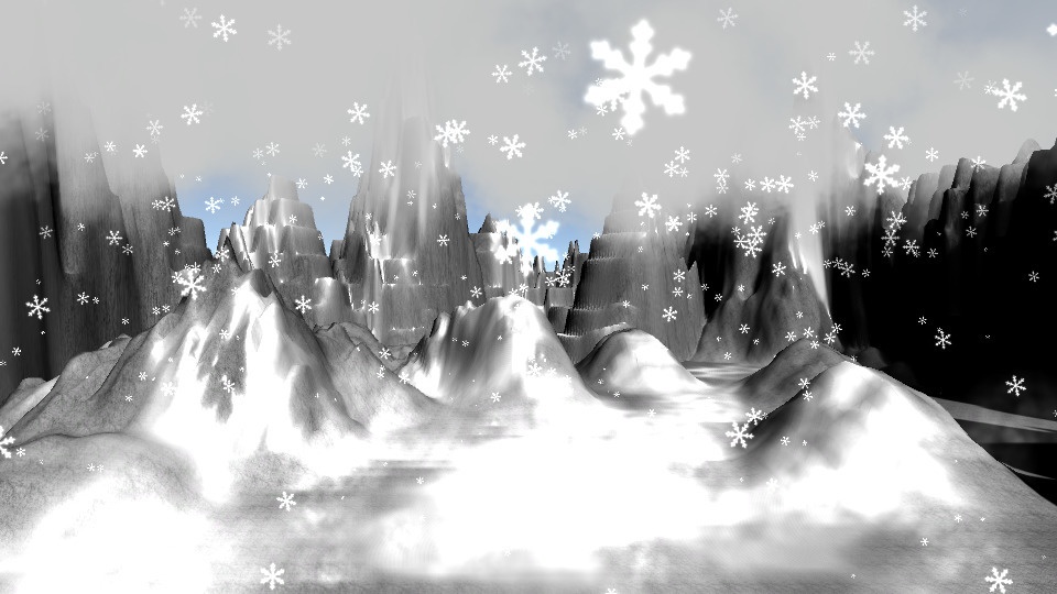 [Unity] 身も凍えそうな吹雪エフェクト