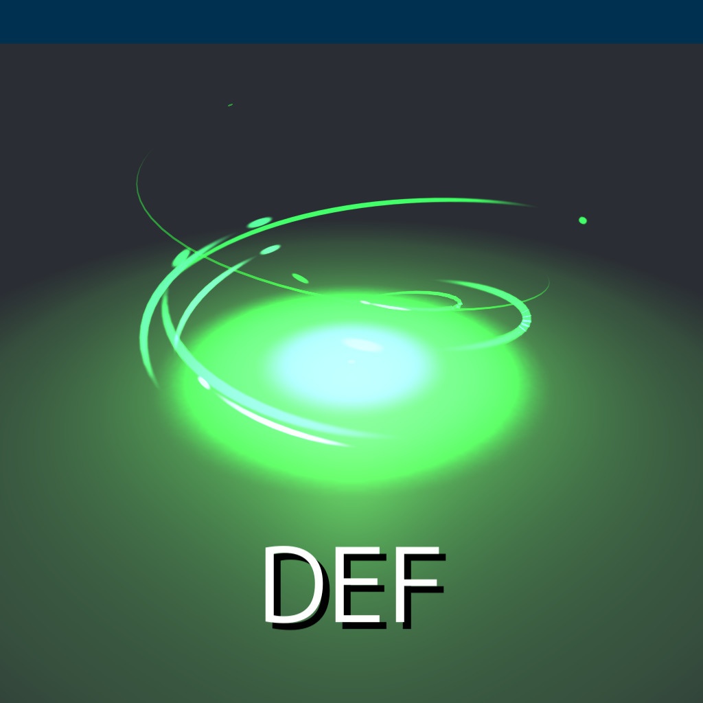 バフゾーンのような エフェクト