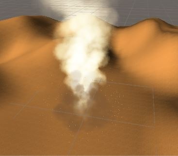 砂上のつむじ風