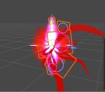 暗黒の奔流 エフェクト