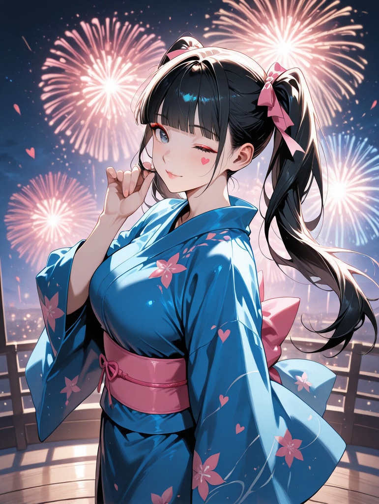 花火大会のイラスト