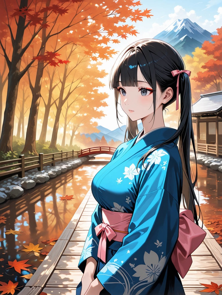 秋のイラスト