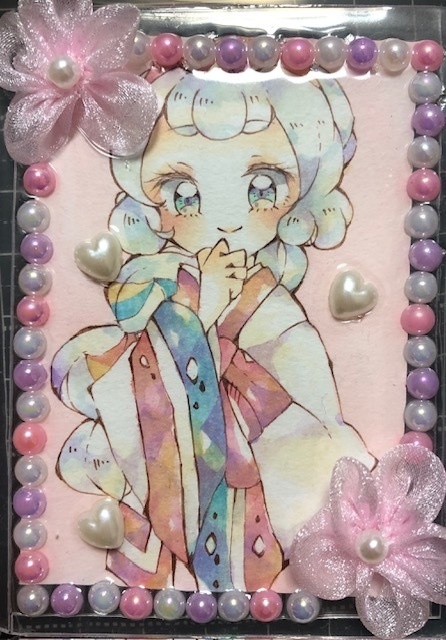 クッキーラントレカサイズ原画(デコケース付)