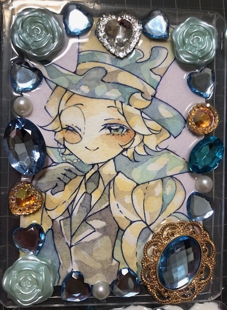 クッキーラントレカサイズ原画(デコケース付)