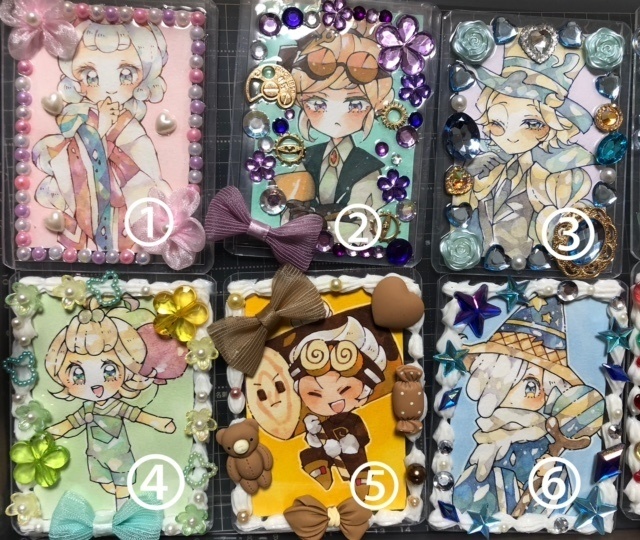 クッキーラントレカサイズ原画(デコケース付)