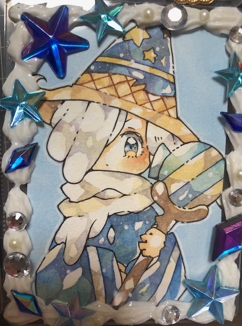 クッキーラントレカサイズ原画(デコケース付)