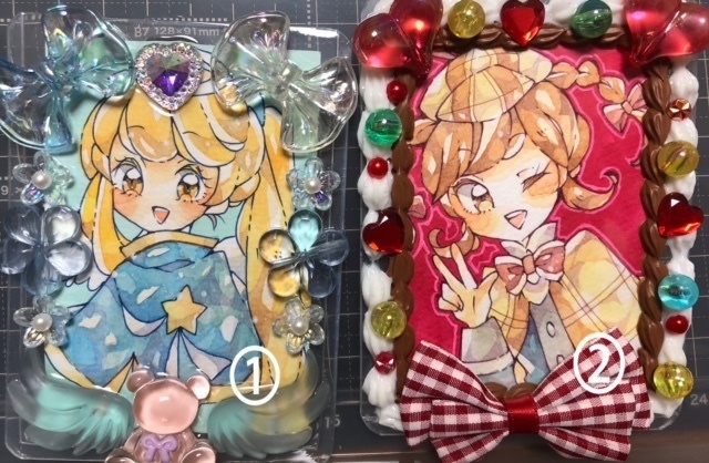 ポップントレカサイズ原画(デコケース付)