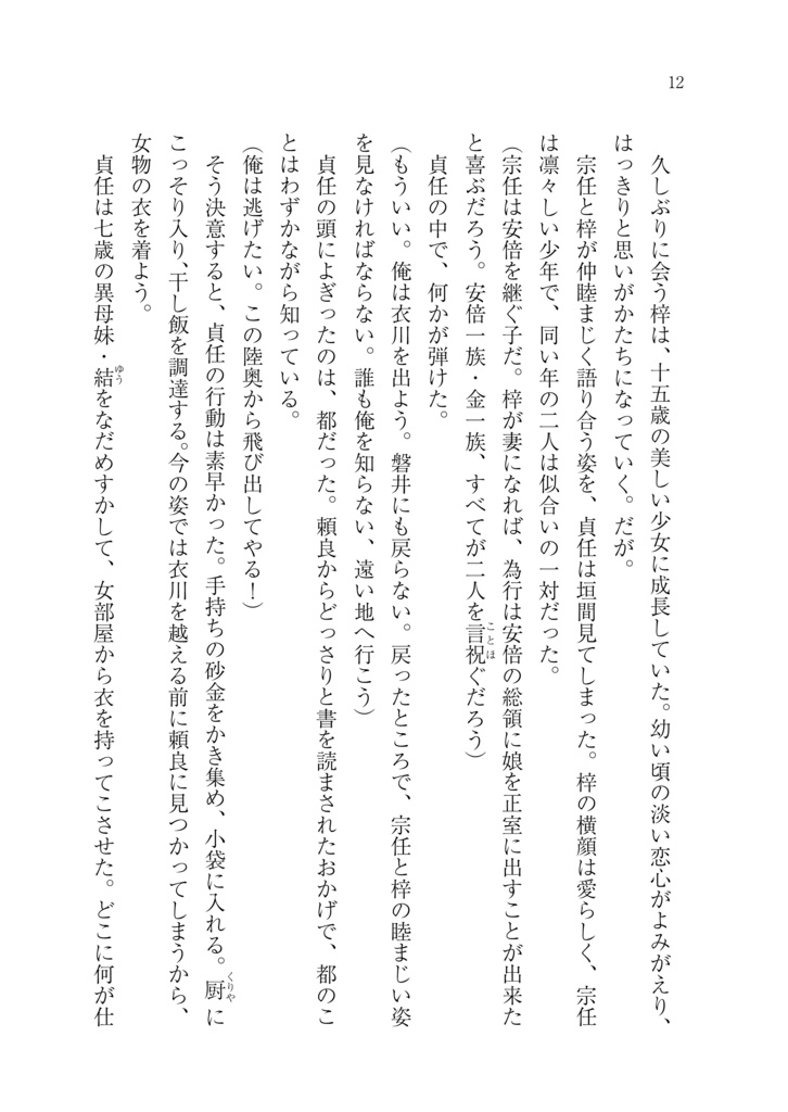 みちのくの君1 前九年合戦~安倍貞任~