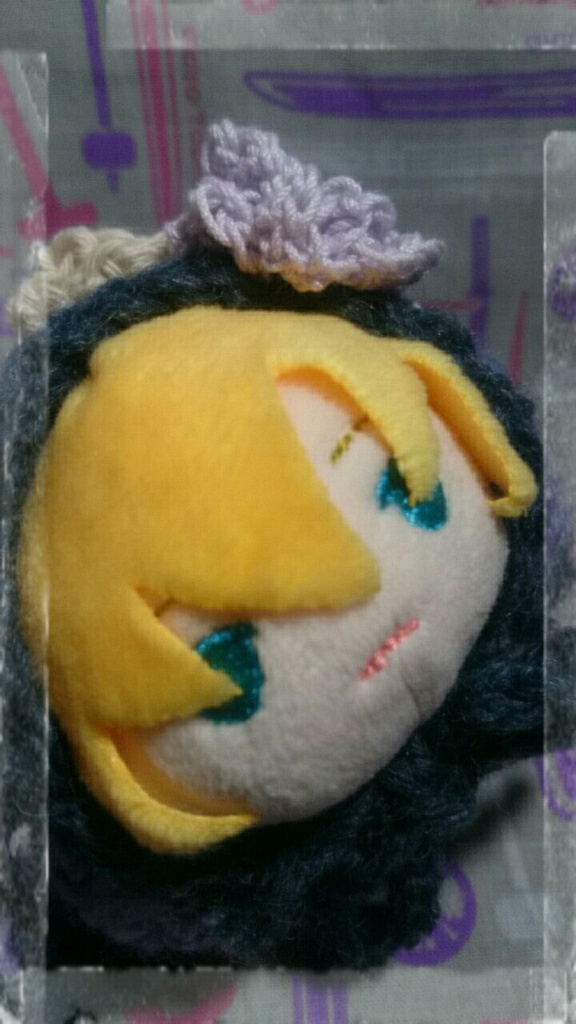 もちもち花けぇぷ 紫紺