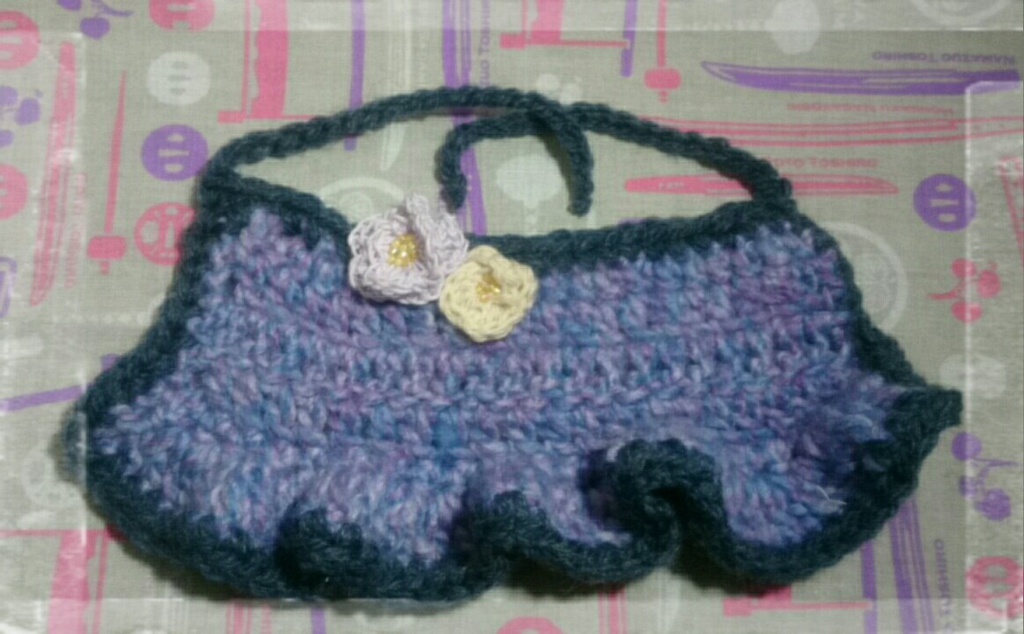 もちもち花けぇぷ 紫紺