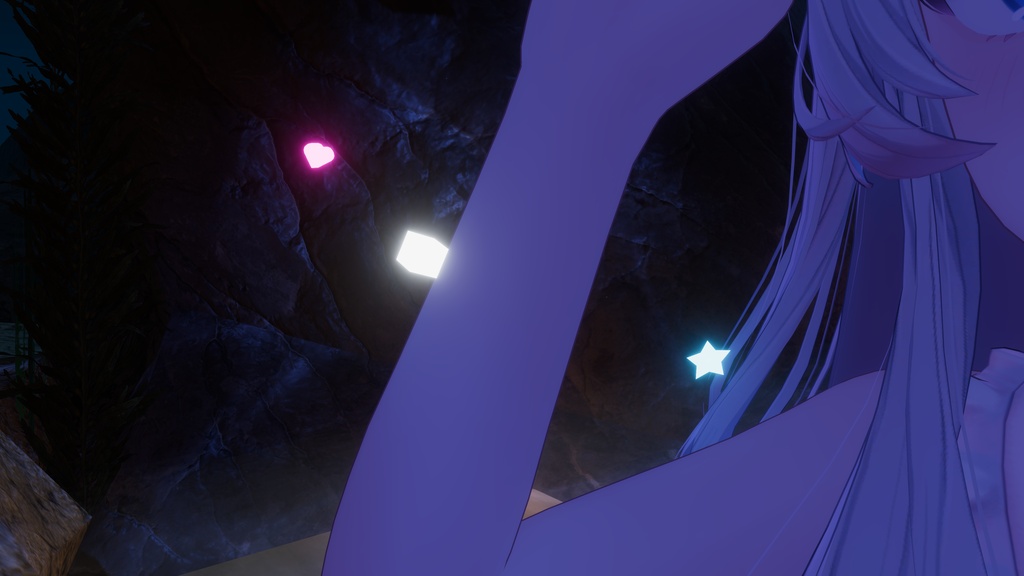 Orbiting Holographic Charms
