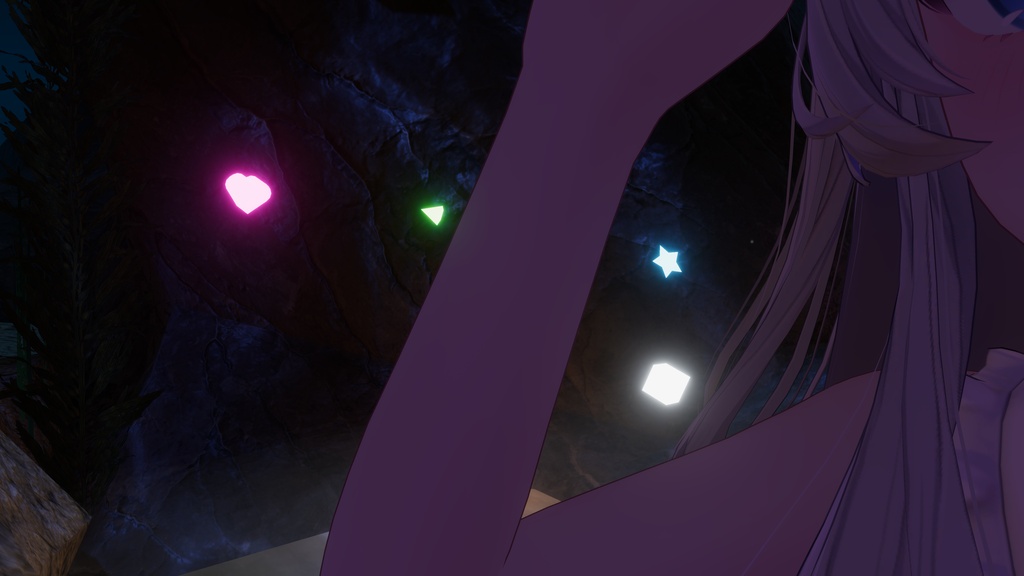 Orbiting Holographic Charms