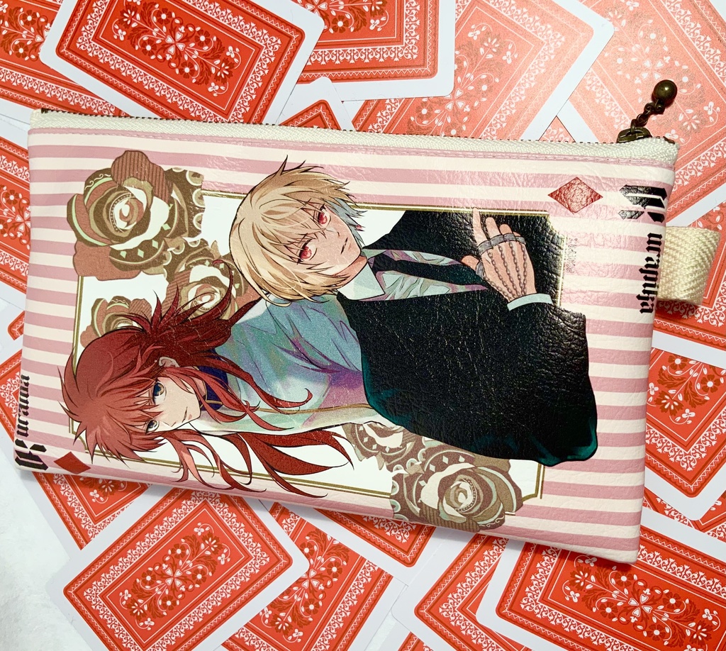 蔵ピ トランプ風平ポーチ(再版)