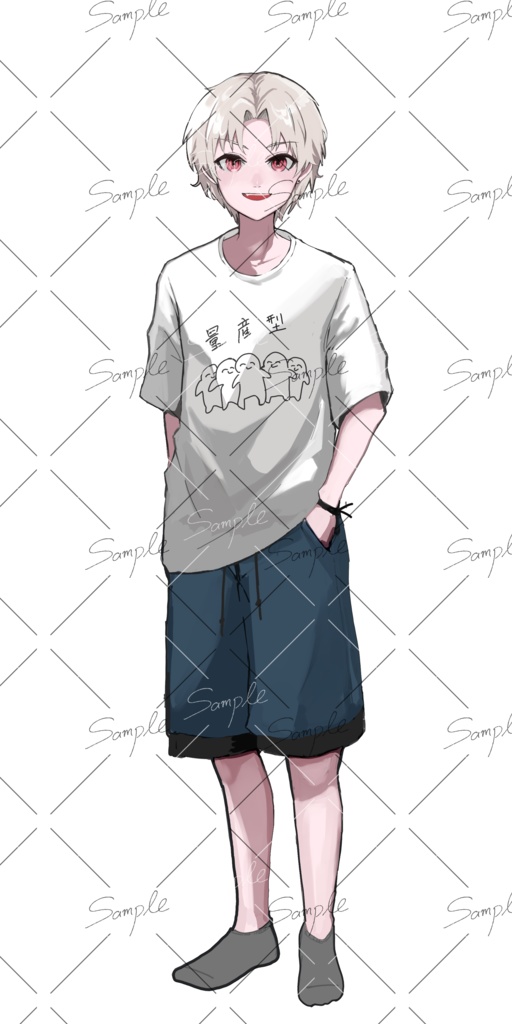 【IRIAM・TRPG立ち絵】量産型くん【バージョン2,3対応確認済み】