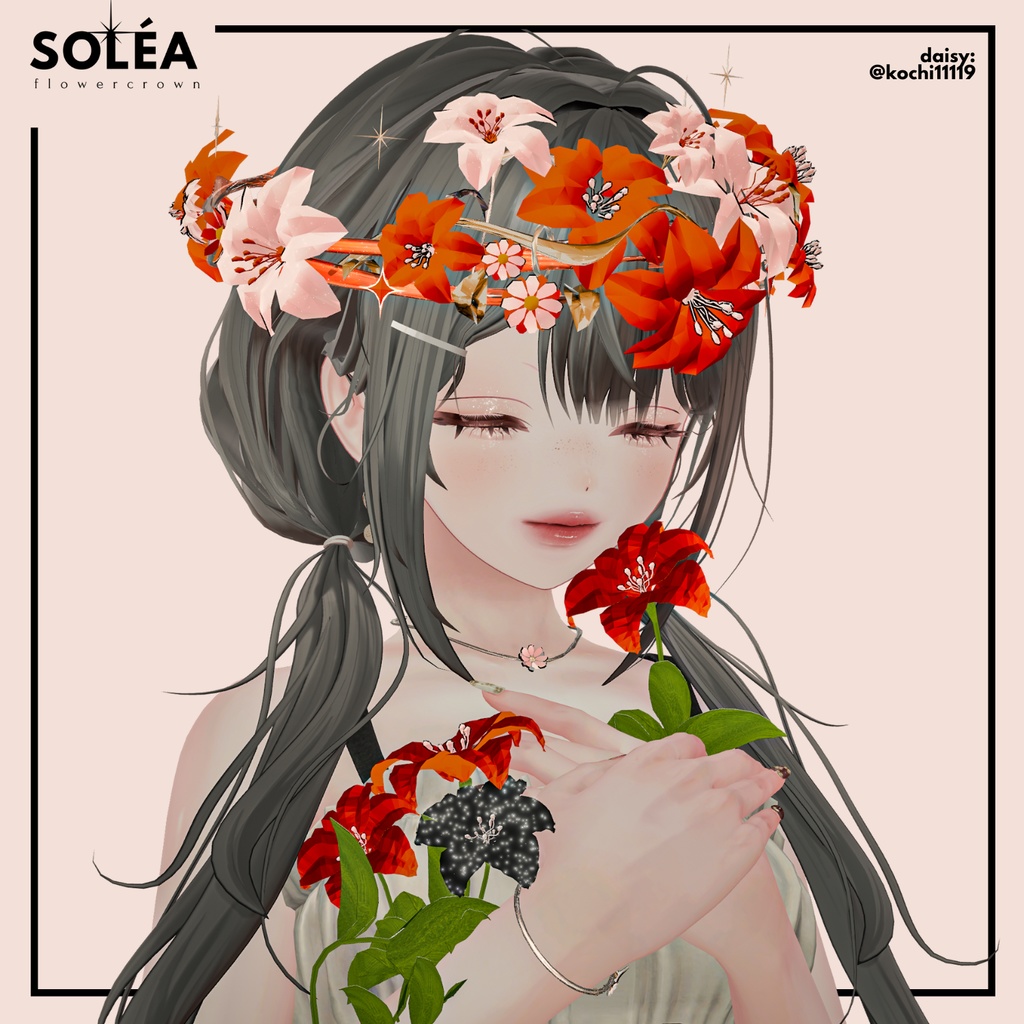 Soléa - フラワークラウン Flower Crown