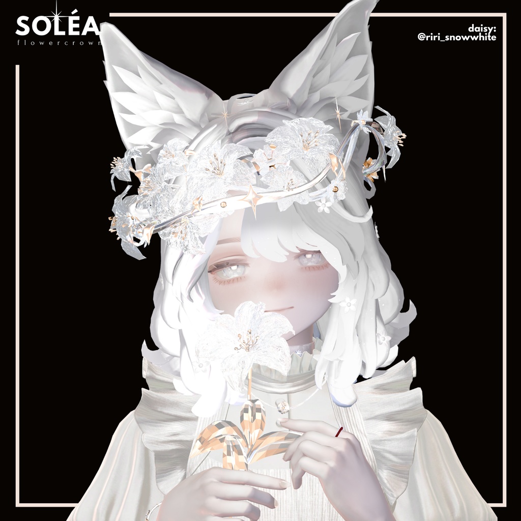 Soléa - フラワークラウン Flower Crown