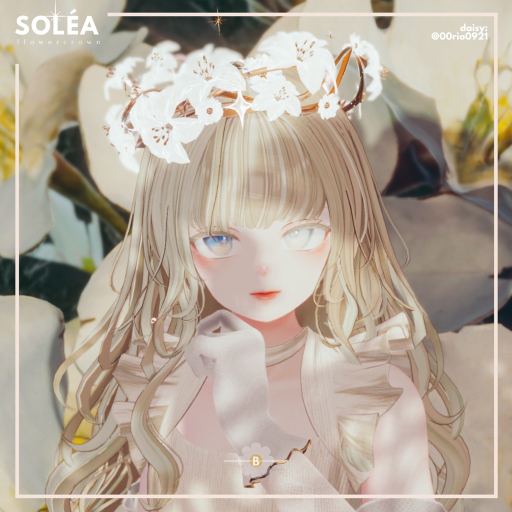 Soléa - フラワークラウン Flower Crown