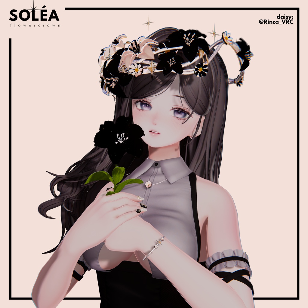 Soléa - フラワークラウン Flower Crown