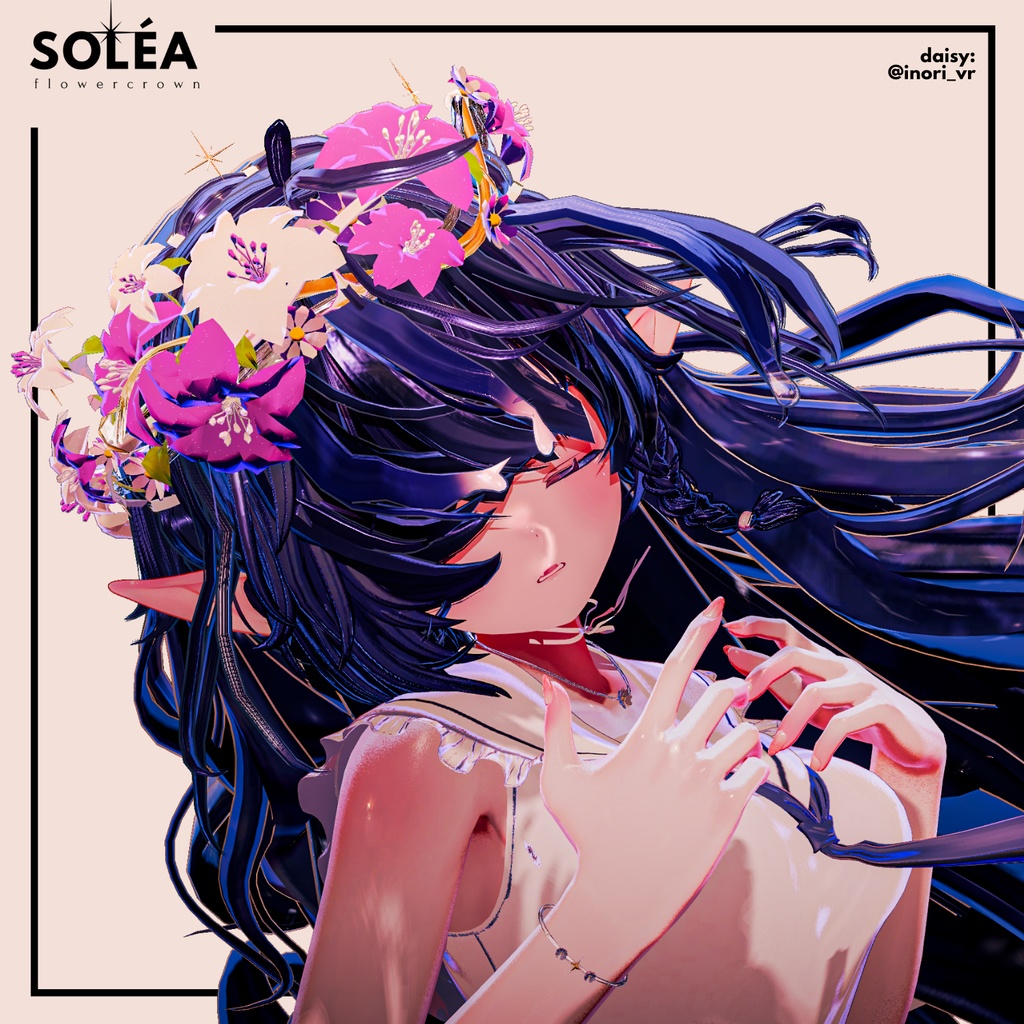 Soléa - フラワークラウン Flower Crown