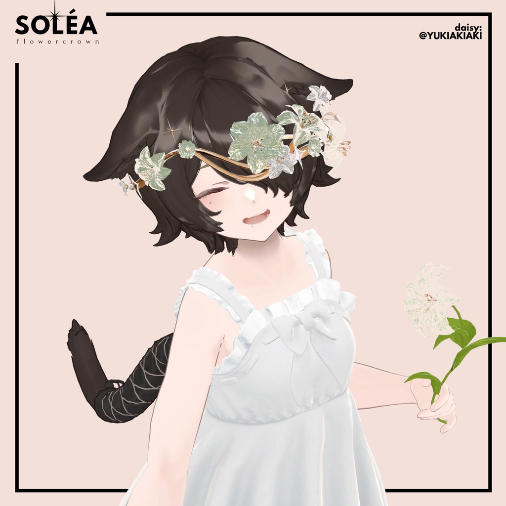 Soléa - フラワークラウン Flower Crown
