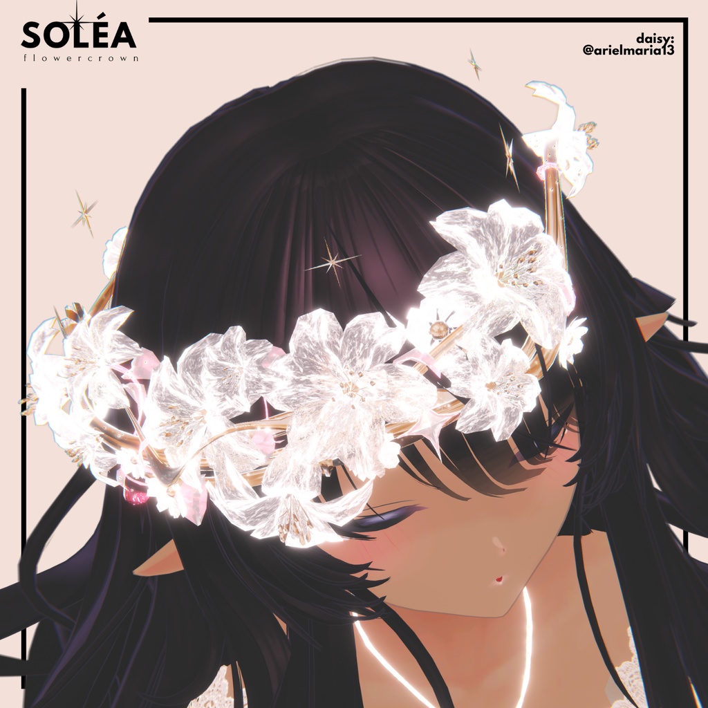 Soléa - フラワークラウン Flower Crown
