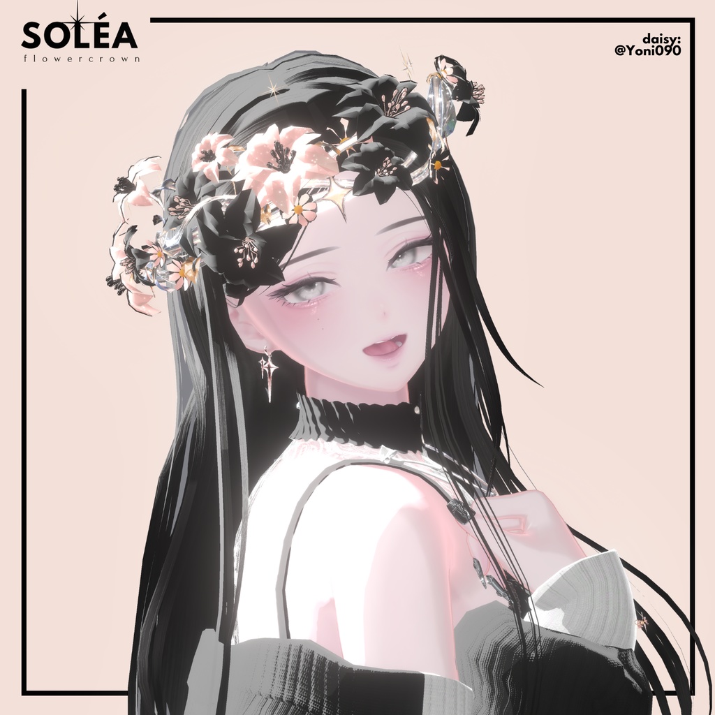 Soléa - フラワークラウン Flower Crown