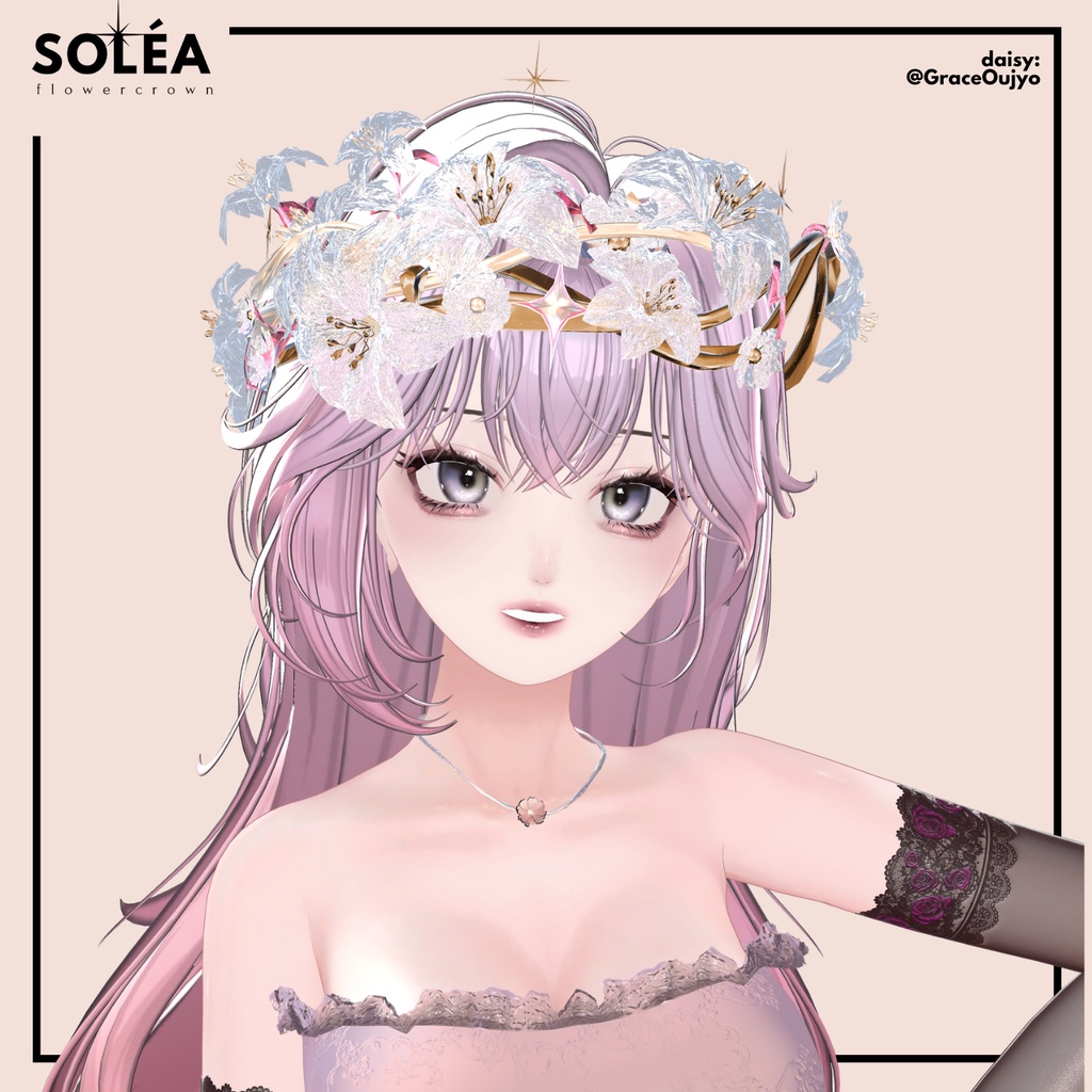 Soléa - フラワークラウン Flower Crown
