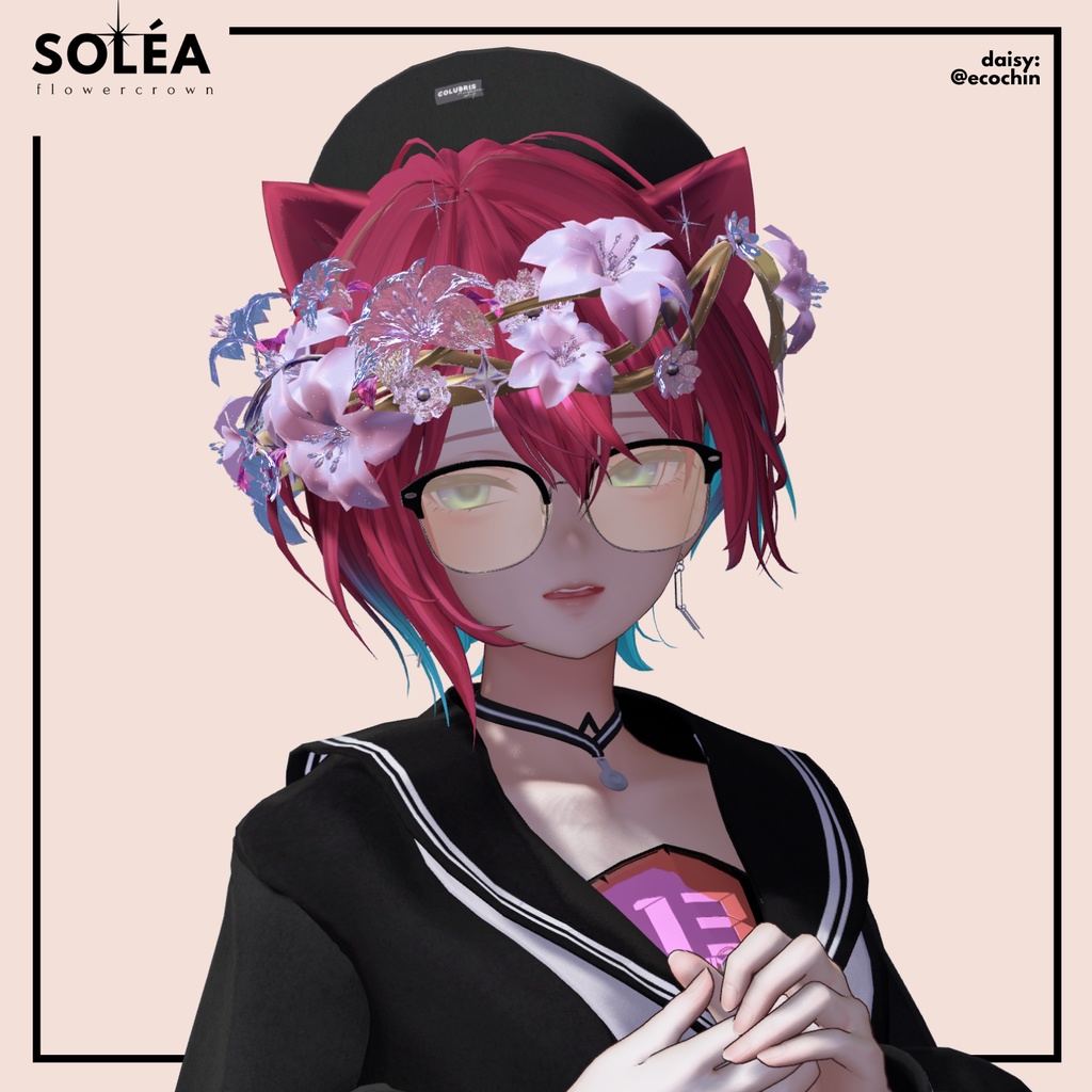 Soléa - フラワークラウン Flower Crown