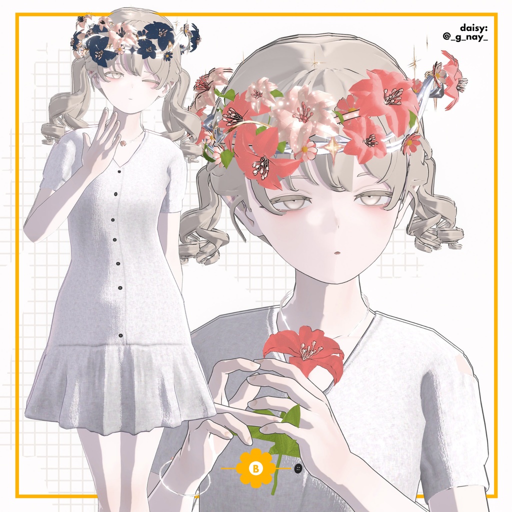 【14体対応】 DaisyLume - Dress ドレス