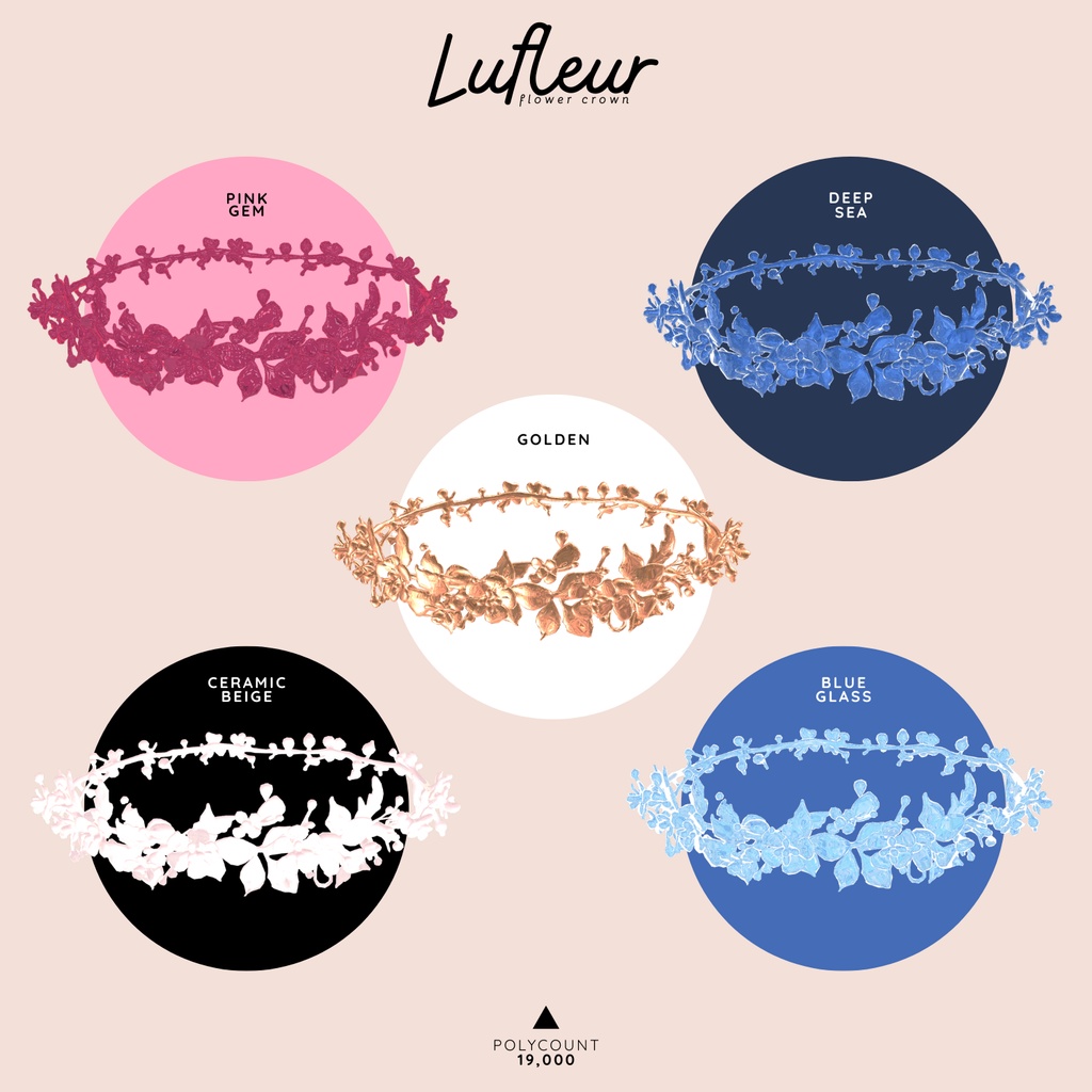 FREE: Lufleur - Flower Crown (フラワークラウン)
