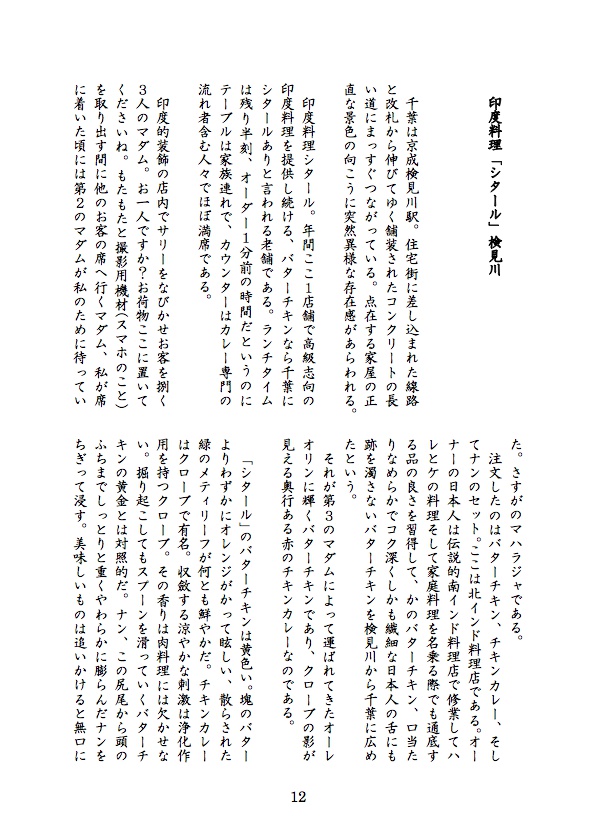 日本人カレー飛行