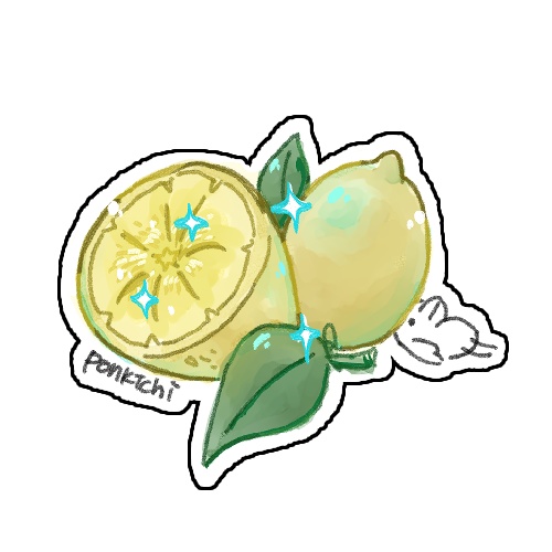 とりぎわく　デカステッカー⑤